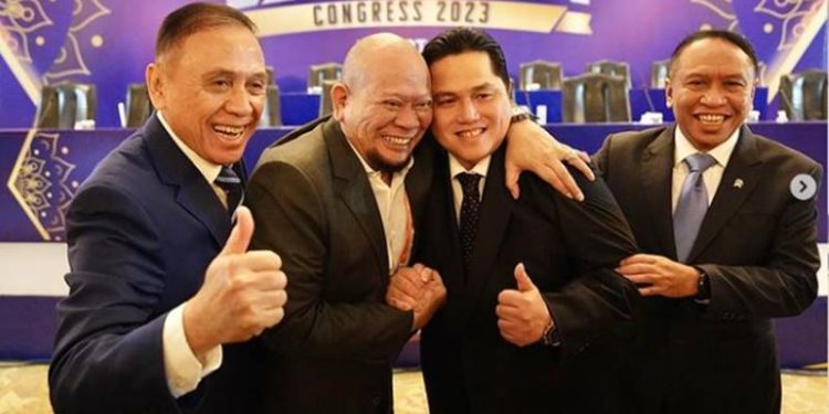 Erick Thohir resmi menjadi Ketua Umum PSSI terpilih periode 2023-2027. (foto: ig @erickthohir)