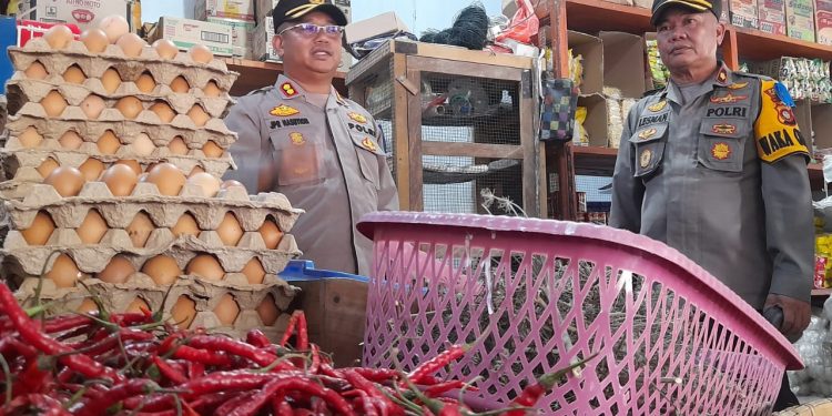 Polres Gorut Monitoring Haraga Sembako Jelang Ramadhan