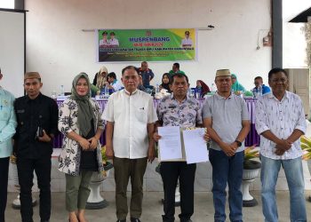 Musrenbang Tingkat Kecamatan Telaga Biru Anggaran Tahun 2024 dihadiri oleh Sekretaris Daerah Kabupaten Gorontalo Serta Camat Telaga Biru Dan Aparat Desa di Aula Kantor Camat Telaga Biru Jum'at (24/02/2023) (Foto: dela)
