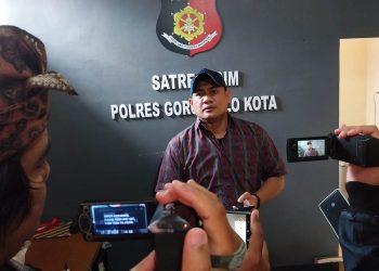 Kasat Reskrim Polresta Gorontalo Kota, Kompol Leonardo Widharta.