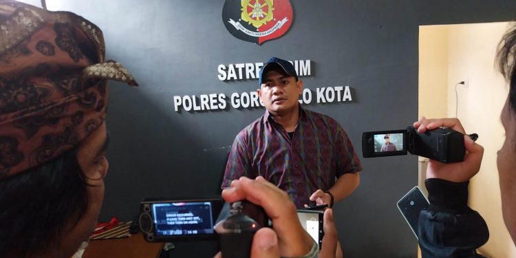 Kasat Reskrim Polresta Gorontalo Kota, Kompol Leonardo Widharta.