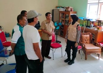 Pihak sekolah berkoordinasi dengan pihak kepolisian terkait percobaan penculikan siswa saat pulang sekolah pada Rabu (15/2/2023). (Putra/gopos)