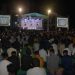 Suasana UNG Bersholawat yang diikuti oleh ribuan civitas akademika UNG, Kamis (23/2/2023).