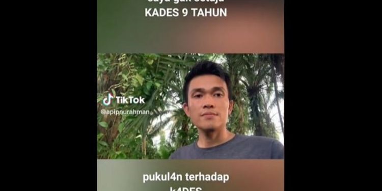 Foto: Tangkapan Layar TikTok/apipnurahman
