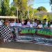 Bupati Gorontalo Prof Nelson Pomalingo Lepas Peserta Jalan Sehat Dalam Rangkaian Acara Reuni Akbar Alumni SPP/SPMA/SMKP/SMKN2L Angkatan Tahun 1983-2022 di Bawah Menara Jum'at (17/3/2023) (Foto: dela)