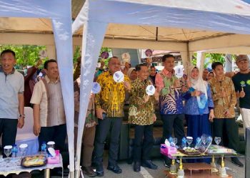Kampanye Mandatory Halal Dalam Rangka Percepatan Target 1 Juta Sertifikat Halal Kementrian Agama RI Tahun 2023 Sabtu (18/3/2023) (Foto: dela)