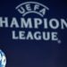 Logo Liga Champions. [GLYN KIRK / AFP]