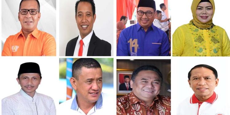 Kolase kandidat cagub Gorontalo Partai Gerindra