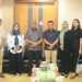Wakil Ketua DPRD Provinsi Gorontalo, Sofyan Puhi (upiah karanji) berpose bersama dengan anggota DPRD Kabupaten Bolaang Mongondow. (Humas Deprov Gorontalo)