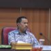 Ketua DPRD Provinsi Gorontalo, Paris RA. Jusuf saat Rapat Forkopimda Diperluas yang berlangsung di Kantor Kejaksaan Tinggi, Kamis (9/3/2023). (Foto: Putra/Gopos)