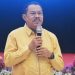 Ketua DPRD Provinsi Gorontalo, Paris RA Jusuf saat menghadiri kegiatan Sosialisasi Forestry and Other Land Use (FOLU) Net Sink 2030, Rabu (15/3/2023). (Foto: Putra/Gopos)