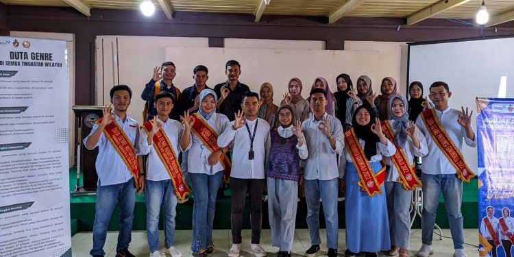 Sosialisasi GenRe Gorontalo di Universitas Bina Taruna Gorontalo. Sari/gopos