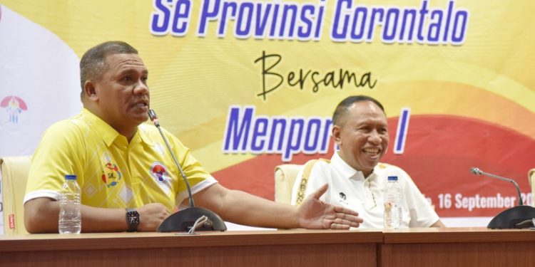 Desain Besar Olahraga Nasional (DBON) yang dipayungi Peraturan Presiden (Perpres) Nomor 86 Tahun 2021 mengatur dari hulu sampai ke hilir.