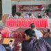 Sosialisasi dan Evaluasi pasca penetapan dapil dan alokasi kursi anggota DPRD Kabupaten Bone Bolango oleh KPU Kabupaten Bone Bolango di Rumah Makan Meranti, Rabu (22/3/2023). (Foto: Putra/Gopos)