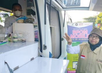 Takjil di seputaran center poin Kabupaten Bone Bolango dijamin aman oleh Balai Pengawasan Obat dan Makanan (BPOM) Gorontalo, Kamis (23/3/2023). (Foto: Putra/Gopos)