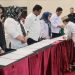 Dinas Kesehatan Provinsi Gorontalo melaksanakan Penandatanganan Perjanjian Kinerja (PK) dan Pakta Integritas (PI) Tahun Anggaran 2023 di Hotel Damhil Kota Gorontalo, Jumat (31/03/2023). (Foto: putra/Gopos)
