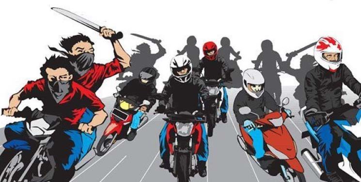 Ilustrasi Geng Motor