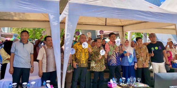 Kampanye Mandatory Halal Dalam Rangka Percepatan Target 1 Juta Sertifikat Halal Kementrian Agama RI Tahun 2023 Sabtu (18/3/2023) (Foto: dela