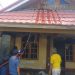 Sebuah Rumah Milik, Haji Masali, warga Desa Marisa Selatan, Kecamatan Marisa, Pohuwato, nyaris terbakar, Kamis 02/03/2023 (Yusuf/Gopos)