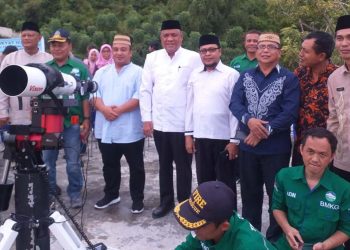pemantauan hilal 1 ramadan 1444 H di Gorontalo