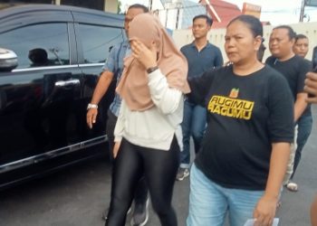 Ibu dan Anak Pencuri emas di Kota Gorontalo