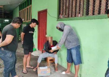 Warga Kabila ditangkap punya narkoba oleh Sat Narkoba Polresta Gorontalo Kota