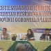 Dinas kesehatan Provinsi Gorontalo melakukan Pertemuan Koordinasi Percepatan Penurunan Stunting di Provinsi Gorontalo tahun 2023 di Hotel Damhil, Kota Gorontalo, Selasa (7/3/2023). (Foto: Putra/Gopos)