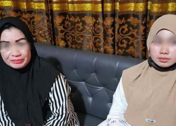 Ibu dan Anak pencuri emas di Toko Bintang Emas Kota Gorontalo
