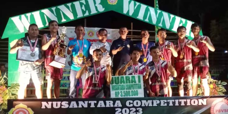 Tim Garuda Muda Polohungo Taklukan Series Potanga di Partai Final Nusantara Cup 2023