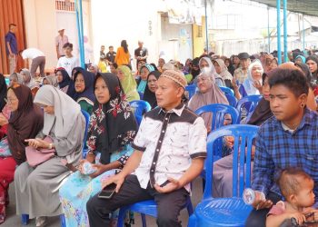 Anggota DPRD Kota Gorontalo, Heriyanto Thalib saat melakukan reses masa sidang dua tahun 2023, Senin (20/3/2023). Foto: Humas