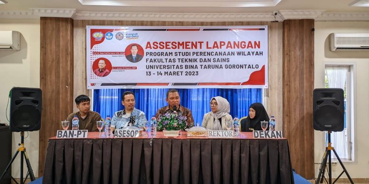 Asesment lapangan Program Studi Perancangan Wilayah, Fakultas Teknik dan Sains, UNBITA Gorontalo (istimewa)