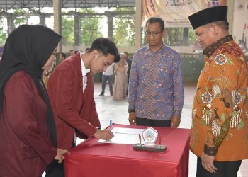 Pelantikan Ormawa di Lingkungan UNG (Dok. UNG)