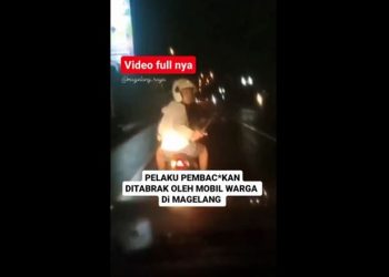 Viral Remaja Bawa Celurit Dikejar dan Ditabrak Mobil, Diduga Pelaku Pembacokan