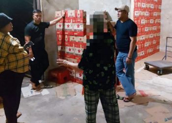Operasi penyakit masyarakat (Pekat) yang digelar Kepolisian Daerah (Polda) Gorontalo bersama Polres jajaran. (Humas Polda Gorontalo)