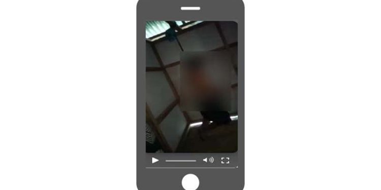 Cuplikan video yang beredar terkait seorang petani di Gorontlao yang ditemukan gantung diri.(istimewa)