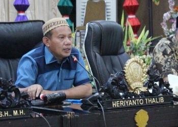Anggota DPRD Kota Gorontalo Heriyanto Thalib.