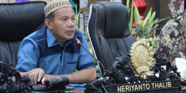 Anggota DPRD Kota Gorontalo Heriyanto Thalib.