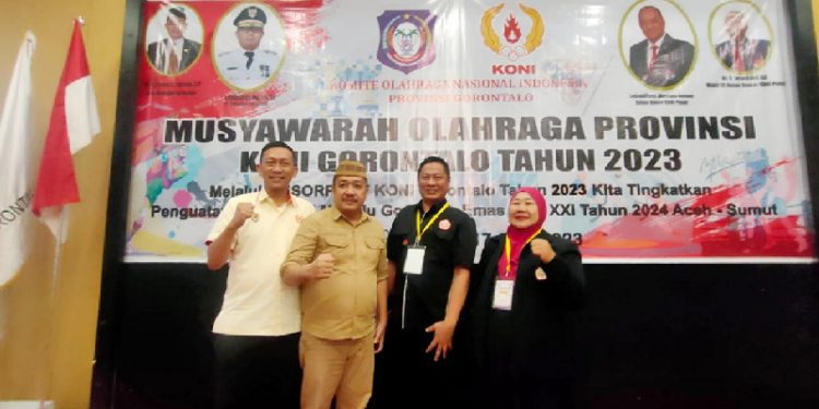 Ketua DPRD Bone Bolango sekaligus Ketua Pengprov Ikatan Pencak Silat Indonesia (IPSI) Gorontalo, Halid Tangahu mendukung kepengurusan Ketua KONI Provinsi Gorontalo.