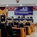 Penyampaian Laporan Keterangan Pertanggungjawaban Bupati Bone Bolango Hamim Pou tahun 2022, di ruang sidang DPRD Bone Bolango, Sabtu (31/3/2023). (Foto: Putra/Gopos)
