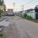 Jalan akses ke KPU Kota Gorontalo