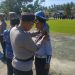 Kapolres Pohuwato, AKBP Joko Sulistiono, dan Bupati Pohuwato, Saipul Mbuinga, Melakukan Pengecekan Atribut Personil Pengamanan Mudik 1444 H, Senin 17/04/2023 (Yusuf/Gopos)