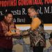 Penjabat Sekda Syukri Botutihe memberikan cenderamata kepada Irjen Pol Helmy Santika pada pisah sambut Kapolda Gorontalo bertempat di Hotel Aston, Senin (3/4/2023) malam. Kapolda Gorontalo resmi dijabat Irjen Pol Angesta Romano Yoyol yang sebelumnya menjabat Widyaiswara Kepolisian Utama Tingkat I Sespim Lemdiklat Polri. Sementara Irjen Pol Helmy Santika dipindahtugaskan sebagai Kapolda Lampung.
