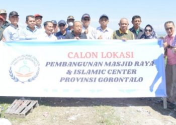 Bupati Gorontalo Cek Kesiapan Lokasi Pembangunan Islamic Center