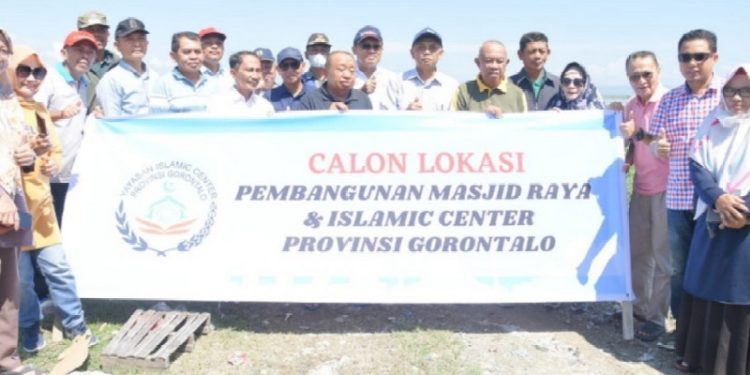 Bupati Gorontalo Cek Kesiapan Lokasi Pembangunan Islamic Center