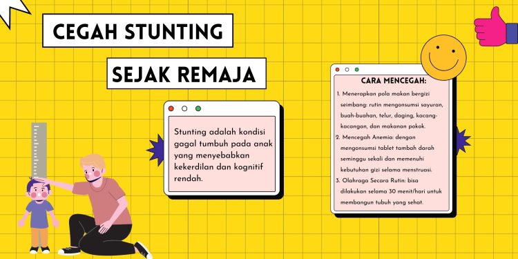 Ilustrasi pencegahan stunting (Dok. Penulis)