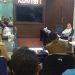 Pembahasan mengenai seleksi jabatan sekda antara Komisi I DPRD Provinsi Gorontalo dan Badan Kepegawaian, Pemprov Gorontalo, Senin (10/4/2023) (muhajir/gopos)