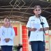 Bupati Pohuwato, Saipul Mbuinga, didampingi Wakil Bupati Suharsi Igirisa pada apel perdana usai libur Idulfitri 1444 H, Rabu 26/04/2023 (F Humas Pohuwato)