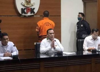 KPK resmi tahan Rafael Alun Trisambodo. (suara.com/dea)