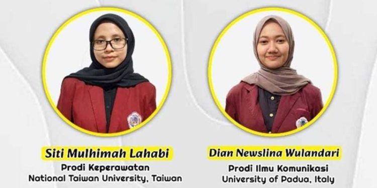 Dua mahasiswa UNG lolos program IISMA Studi di Luar Negeri (Dok. UNG)