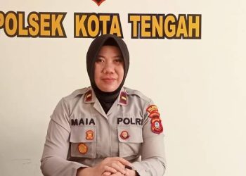 Kapolsek Kota Tengah, Ipda Sri Maystuti Usman SH